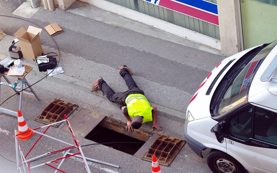 assainissement canalisation Bouafle